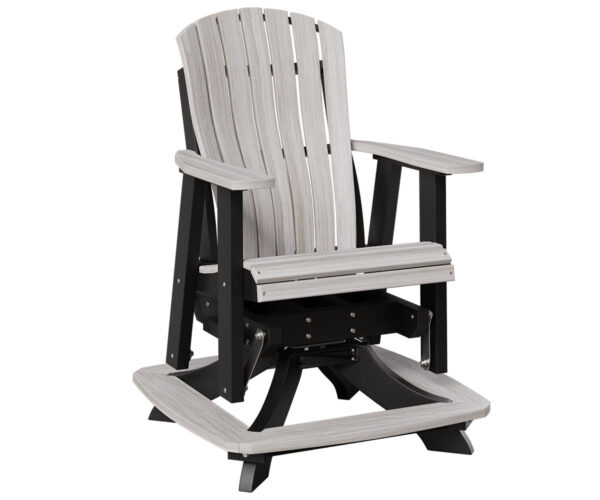 2' Comfort Back Swivel Counter Glider