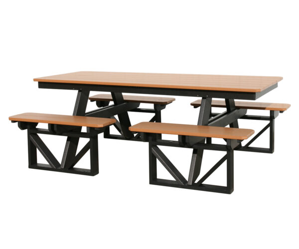 7' Walk In Picnic Picnic Table